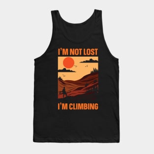 Rock Climbing Mountain Climber Bouldering Tank Top